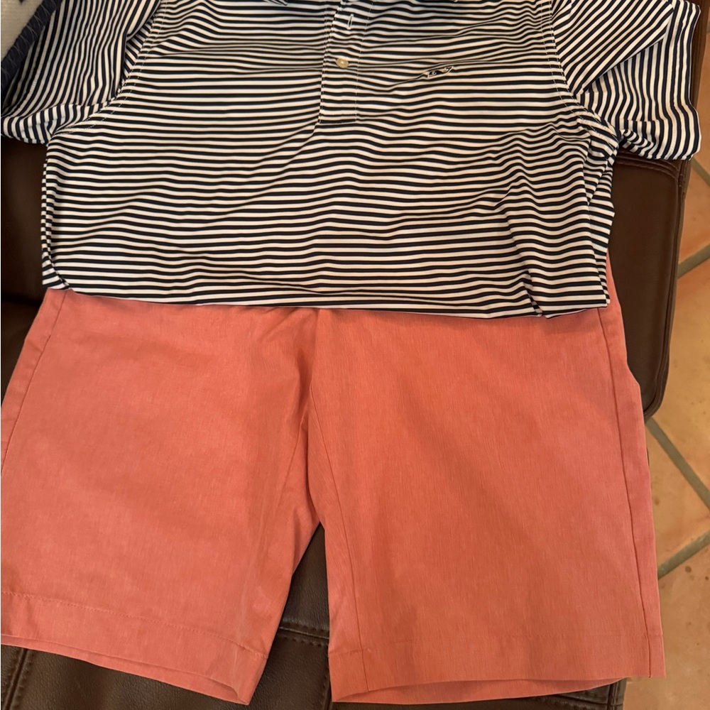Vineyard Vines boys Polo and Shorts